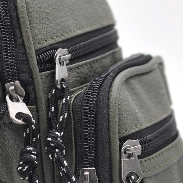 Borsello Uomo firmato Gyoiamea simil pelle borsellino Resistente multi tasche sportivo