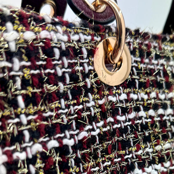 Borsa CHARRO in tessuto TWEED bouclé raffinato