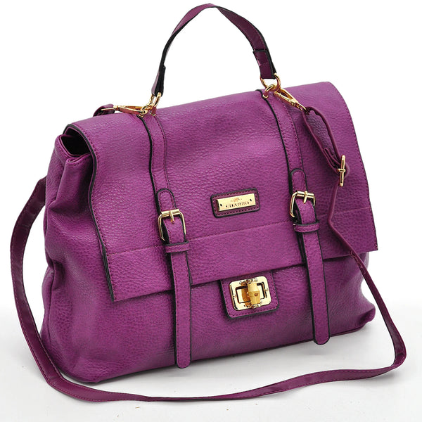 Borsa a Bauletto firmato CHARRO Colletion donna borsa a tracolla cinghie vintage
