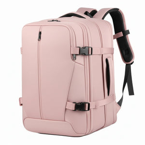 Asterio - Zaino AirPack Pro Antifurto tasca sotto vuoto Impermeabile USB Capiente Viaggio cabina aereo