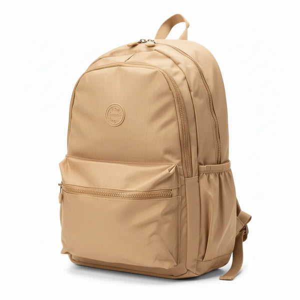 Zaino Donna Grande Capienza 35x39cm in Nylon Impermeabile. Multitasche con Scomparti Doppi Leggero per Scuola, Viaggio e Mamme e uomini