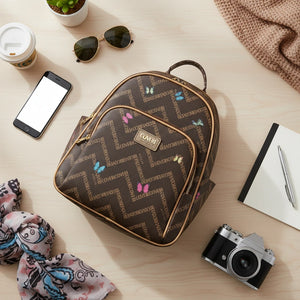 Zaino donna Firmato COVERI ACTIVE limited edition fantasia farfalle