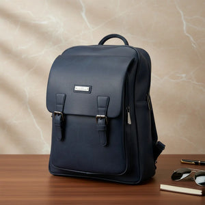 Zaino firmato Charro in Similpelle Vintage Urban Lavoro e Università con Fibbie (32x40x13cm)