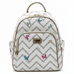 Zaino donna Firmato COVERI ACTIVE limited edition fantasia farfalle