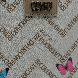Zaino donna Firmato COVERI ACTIVE limited edition fantasia farfalle