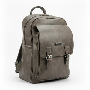 Zaino firmato Charro in Similpelle Vintage Urban Lavoro e Università con Fibbie (32x40x13cm)