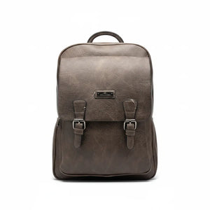 Zaino firmato Charro in Similpelle Vintage Urban Lavoro e Università con Fibbie (32x40x13cm)