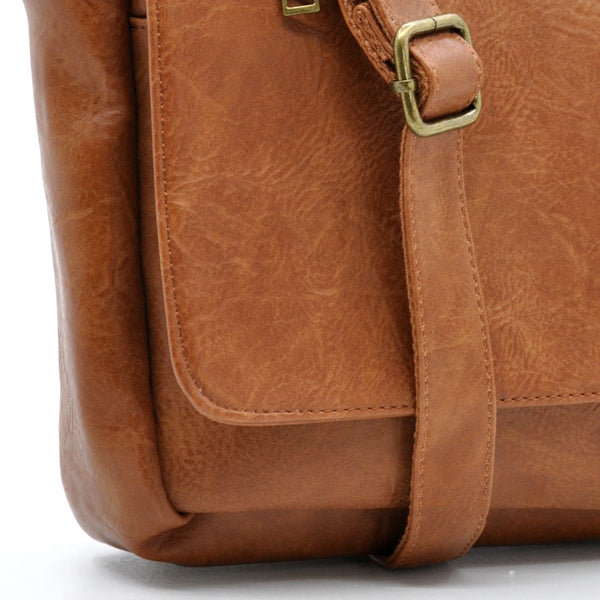 Borsello Uomo firmato Gyoiamea simil pelle borsellino Capiente e Resistente multi tasche vintage