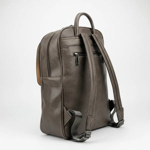 Zaino firmato Charro in Similpelle Vintage Urban Lavoro e Università con Fibbie (32x40x13cm)