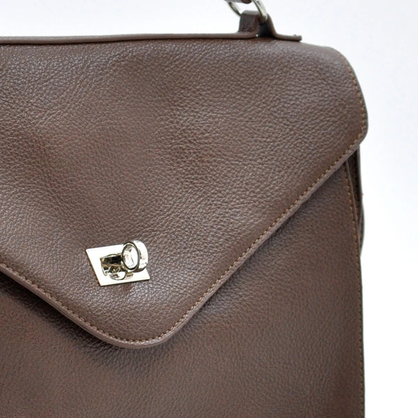 La Gennara - Borsa multitasche firmata Gyoiamea giornaliera elegante zip platta bauletto capiente messaggera