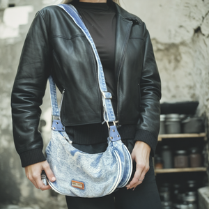 Borsa firmata CHARRO in jeans