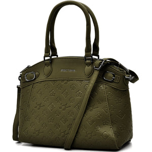 Borsa bauletto donna SWEET YEARS in simil pelle pregiata tasche con cerniera fantasia logata