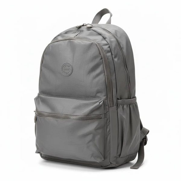 Zaino Donna Grande Capienza 35x39cm in Nylon Impermeabile. Multitasche con Scomparti Doppi Leggero per Scuola, Viaggio e Mamme e uomini