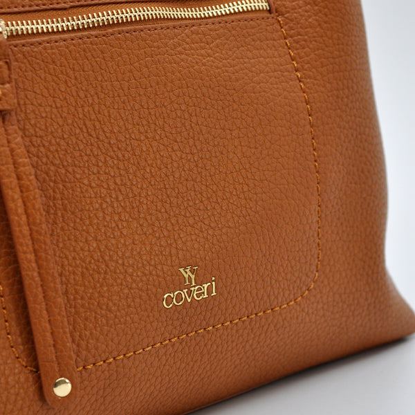 Borsa firmata YYcoveri shopping morbida 2 in 1 + pochette omaggio comoda e capiente
