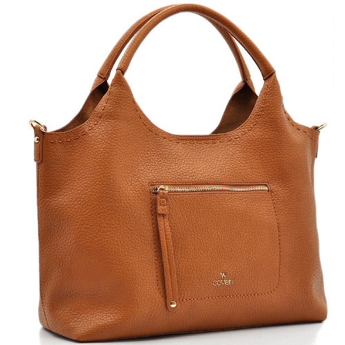 Borsa firmata YYcoveri shopping morbida 2 in 1 + pochette omaggio comoda e capiente