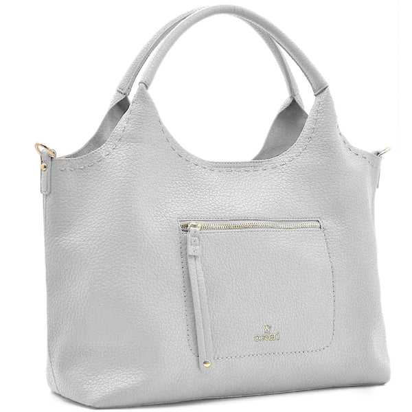Borsa firmata YYcoveri shopping morbida 2 in 1 + pochette omaggio comoda e capiente
