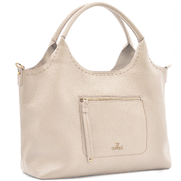 Borsa firmata YYcoveri shopping morbida 2 in 1 + pochette omaggio comoda e capiente