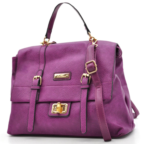 Borsa a Bauletto firmato CHARRO Colletion donna borsa a tracolla cinghie vintage