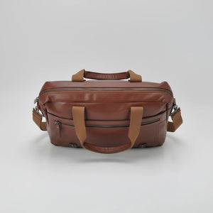 Borsa unisex firmato B. Cavalli Cartella Tracolla in simil pelle nuovo ufficio Marrone — Ventiquattrore Casual Business