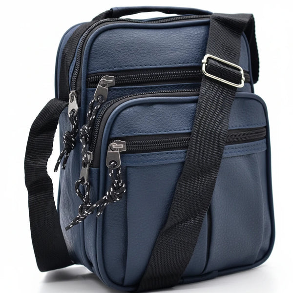 Borsello Uomo firmato Gyoiamea simil pelle borsellino Resistente multi tasche sportivo
