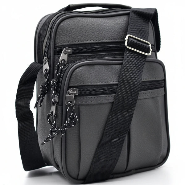Borsello Uomo firmato Gyoiamea simil pelle borsellino Resistente multi tasche sportivo