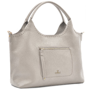 Borsa firmata YYcoveri shopping morbida 2 in 1 + pochette omaggio comoda e capiente