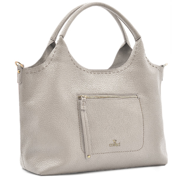 Borsa firmata YYcoveri shopping morbida 2 in 1 + pochette omaggio comoda e capiente