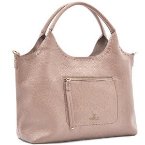 Borsa firmata YYcoveri shopping morbida 2 in 1 + pochette omaggio comoda e capiente