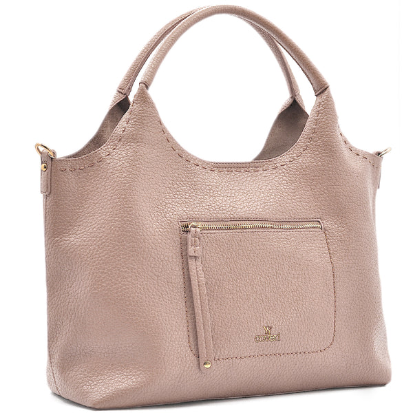 Borsa firmata YYcoveri shopping morbida 2 in 1 + pochette omaggio comoda e capiente