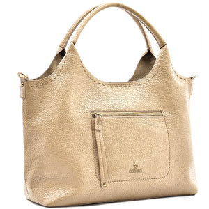 Borsa firmata YYcoveri shopping morbida 2 in 1 + pochette omaggio comoda e capiente
