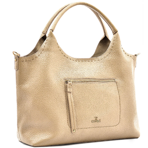 Borsa firmata YYcoveri shopping morbida 2 in 1 + pochette omaggio comoda e capiente