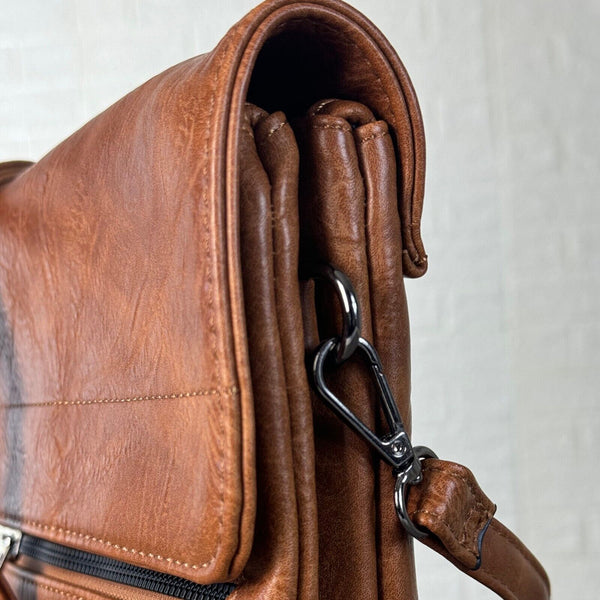 Borsello originale GYOIAMEA platta classico vintage capiente nuovo borsellino