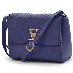 Borsa borsetta V piccola donna pelle casual piccola trapuntata elegante sera