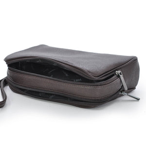 COVERI  tessuto nylon rigido uomo 2in1 multitasche Pochette a Mano Da Polso