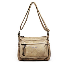 Carica l&#39;immagine nel visualizzatore di Gallery, Borsa tracolla  Sweet Years 5 multi tasche capiente donna zip tasca anti furto