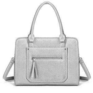 Borsa donna firmata Gyoiamea pelle bauletto rigida baule tracolla nuova nuova