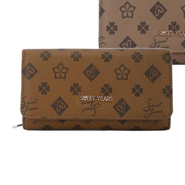 Portafoglio Donnna sweet years capiente trifold Portamonete carte credito
