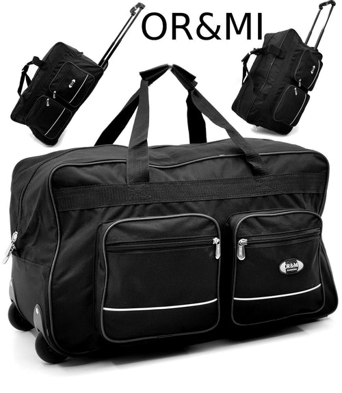 BORSONE TROLLEY MANO NYLON CAPIENTE VIAGGIO CABINA GRANDE BAGAGLIO SPALLA SPORT