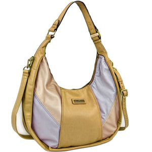 Borsa hobo sacco CHARRO spalla secchio capiente donna tracolla MULTICOLORE nuova