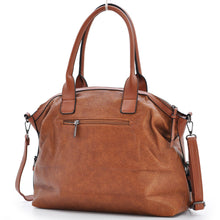 Carica l&#39;immagine nel visualizzatore di Gallery, Borsa pelle YY COVERI shopping bauletto tasche donna zip semplice casual firmata