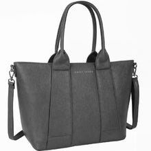 Carica l&#39;immagine nel visualizzatore di Gallery, COVERI C. borsa firmata LOGO donna lusso shopping grande spalla tracolla shopper