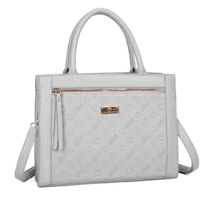 Borsa shop donna lucida spalla capiente elegante bauletto shopping trapuntato