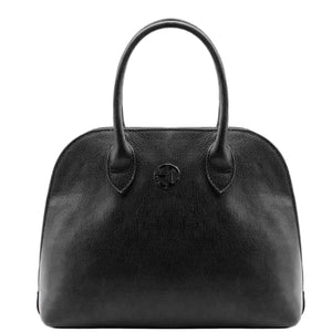 Borsa bauletto baule VERA PELLE lavoro vintage passeggio viaggio capiente
