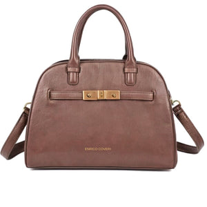 bauletto shop E.Coveri con catenaccio elegante capiente moda lusso donna borsa