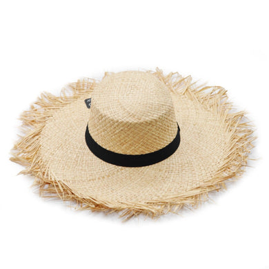 Cappello in paglia uomo donna modello panama Trilby  contadino moda particolare