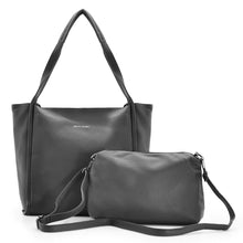 Carica l&#39;immagine nel visualizzatore di Gallery, Borsa pelle SWEET YEARS shopping tasche donna zip semplice casual firmata new