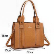 Carica l&#39;immagine nel visualizzatore di Gallery, Borsa donna GM MILANO pelle venata capiente shopping morbida mano tote shopper