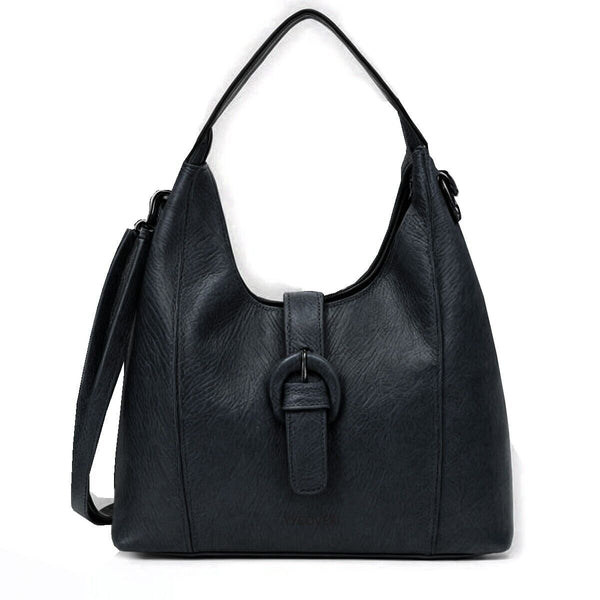 Borsa donna yyCOVERI vintage pelle morbida sacco casual spalla grande tracolla