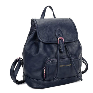zaino Enrico Coveri vintage donna  vintage morbido giornaliera casual colorato