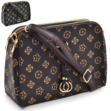 Borsa a Tracolla Elegante con Fantasia Monogram piccola borsetta tracolla nuova